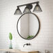 Carver 3 Light 27.5 inch Rubbed Bronze Bath Vanity Wall Light
